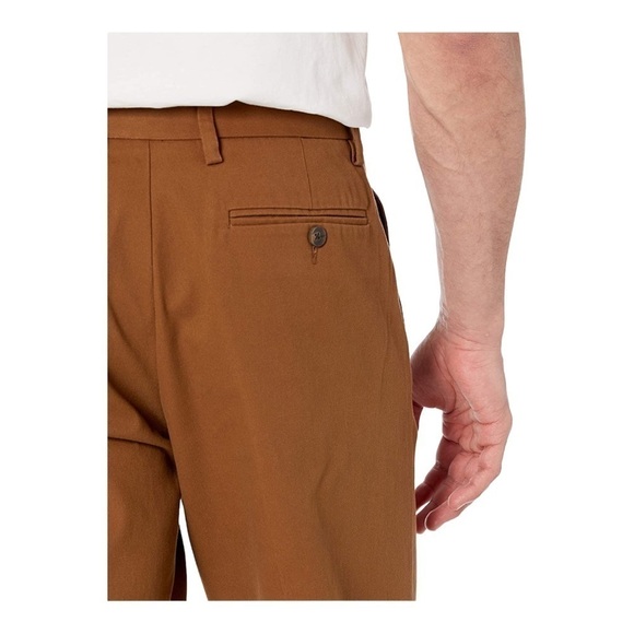 AMAZON Essentials Brown Dress Pants Size 40x28 - Picture 2 of 5